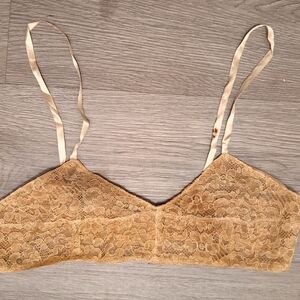 Vintage 1920-30's Lace Bandeau Bra